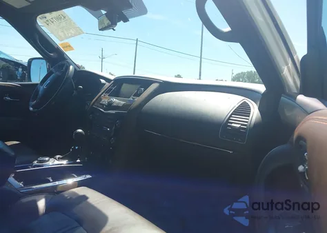 2018 Nissan Armada Platinum из США, поврежденный, VIN JN8AY2NEXJ9734384